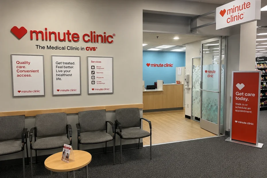 Minuteclinic waiting area