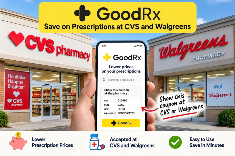 GoodRx at CVS and Walgreens