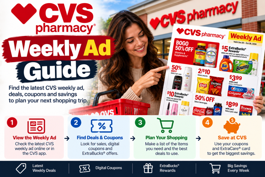 CVS Pharmacy weekly ad guide